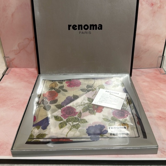 renoma Paris Accessories - Floral Scarf - Multicolor